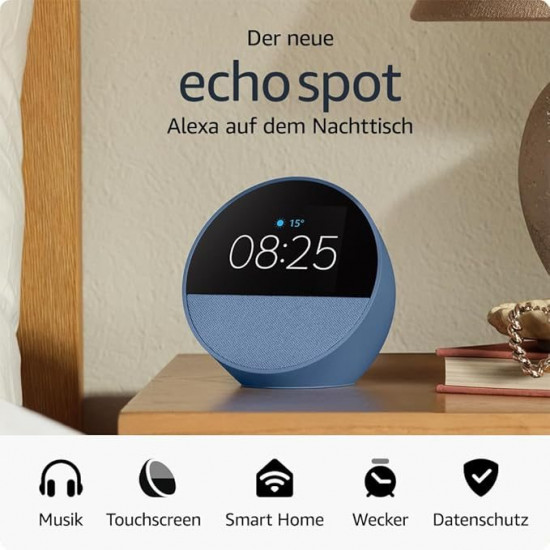 Amazon Echo Spot (2024) - Blau