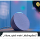 Amazon Echo Pop Smart Lautsprecher - Holzkohle