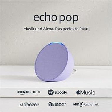 Amazon Echo Pop Smart Speaker - Lavendel