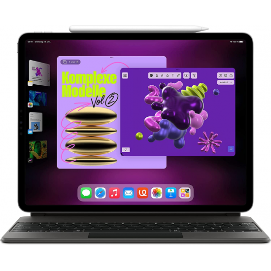 Apple iPad Pro 11 Zoll 4. Generation (2022, M2, Wi-Fi, 128 GB) - Space Grau
