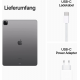 Apple iPad Pro 12,9 Zoll 6. Generation (2022, M2, Wi-Fi, 512 GB) - Space Grau