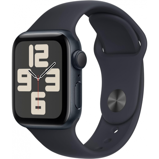 Dealtag Apple Watch SE 2023 2. Generation GPS 40 mm Midnight Aluminiumgehause mit S M Midnight Sportarmband