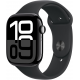 Apple Watch Series 10 (GPS, 46 mm) - Schwarzes Aluminiumgehäuse mit schwarzem Sportband M/L