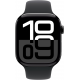 Apple Watch Series 10 (GPS, 42mm) - Jet Black Aluminium Case with M/L Black Sport Band