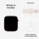 Apple Watch Series 10 (GPS, 46mm) - Rose Gold Aluminium Gehäuse mit S/M Light Blush Band