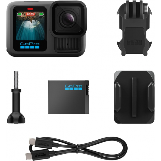 GoPro HERO13 Black – wasserdichte Actionkamera