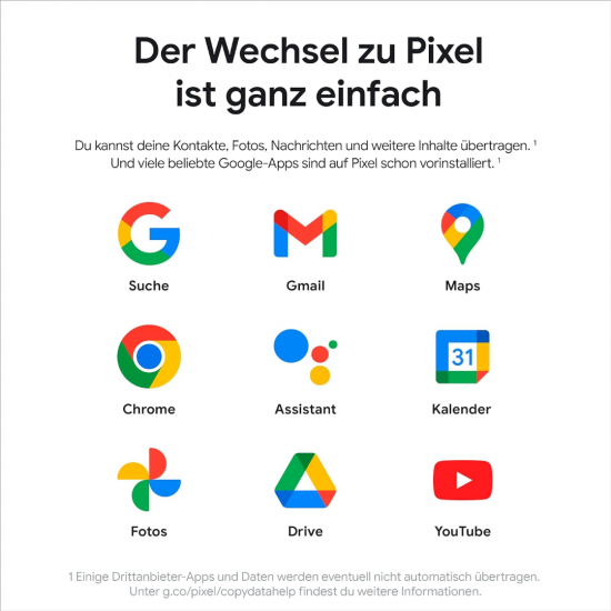 Google Pixel 8 5G Smartphone (8+128 GB) – Hazel