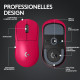 Logitech G PRO X SUPERLIGHT 2 LIGHTSPEED Kabellose Gaming-Maus - Magenta