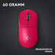 Logitech G PRO X SUPERLIGHT 2 LIGHTSPEED Kabellose Gaming-Maus - Magenta