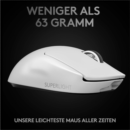 Logitech G PRO X (Superlight Wireless) - Weiß