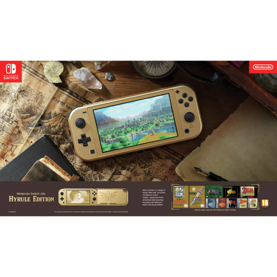 Nintendo Switch Lite Hyrule Edition