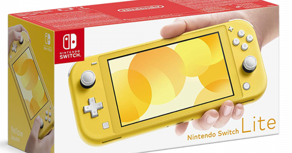 Nintendo cheapest Switch Lite in Yellow