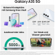 Samsung Galaxy A35 5G Smartphone (Dual-SIMs, 6+128 GB) – Awesome Lilac