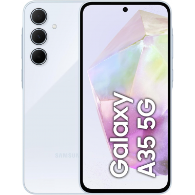 Samsung Galaxy A35 5G Smartphone (Dual-SIMs, 8+256GB) – Awesome Iceblue
