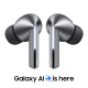 Samsung Galaxy Buds 3 Pro SM-R630 wireless In-Ear-Kopfhörer - Silber