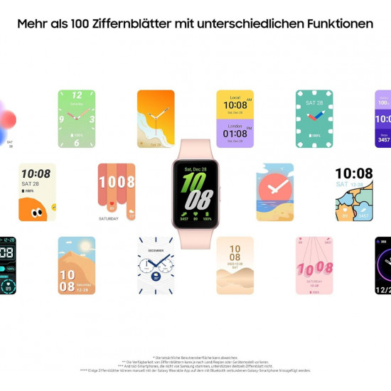 Samsung Galaxy Fit3 Smartwatch - Roségold