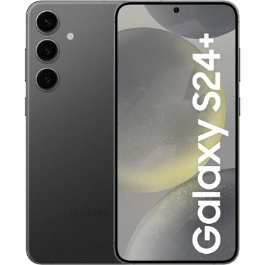 Samsung Galaxy S24+ 5G Smartphone (Dual-SIMs, 12+256 GB) – Onyx Black
