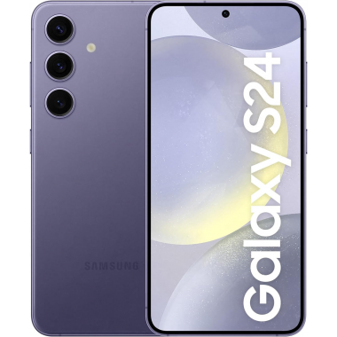 Samsung Galaxy S24 5G Smartphone (Dual-SIMs, 8+256 GB) – Kobaltviolett