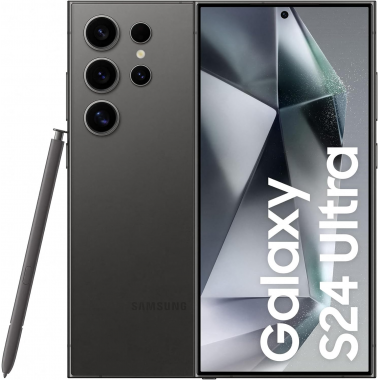 Samsung Galaxy S24 Ultra 5G Smartphone (Dual-SIMs, 12+256 GB) – Titanschwarz