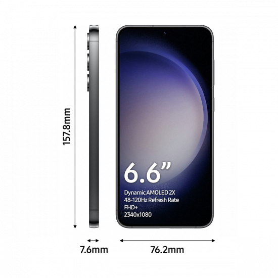 Samsung Galaxy S23+ 5G Smartphone (Dual-SIMs, 8+512GB) - Phantomschwarz