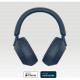 Sony Kabellose Kopfhörer mit Noise Cancelling WH-1000XM5 - Midnight Blue, Blau