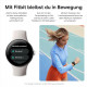 Google Pixel Watch 2 (Wi-Fi) - Matte Black Aluminium Case with Obsidian Active Band