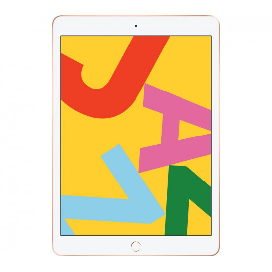 Renewed - Apple iPad 7th Generation (2019, 10.2-inch, Wi-Fi, 32GB) - Gold