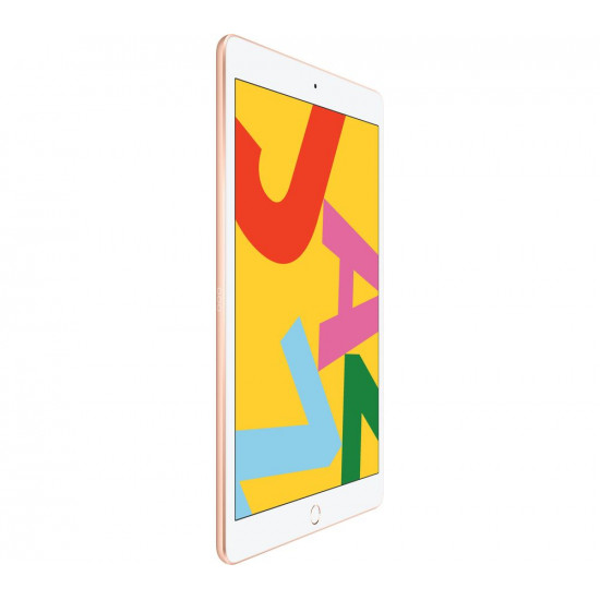 Renewed - Apple iPad 7th Generation (2019, 10.2-inch, Wi-Fi, 32GB) - Gold