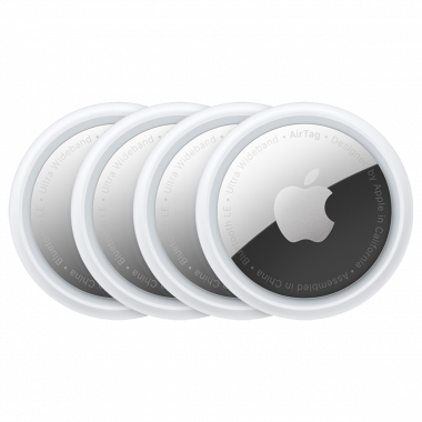 Apple AirTag 4er Pack - Finde und behalte Deine Sachen im Blick: Schlüssel, Geldbörsen, Gepäck, Rucksäcke und mehr. Einfaches Einrichten mit iPhone oder iPad.