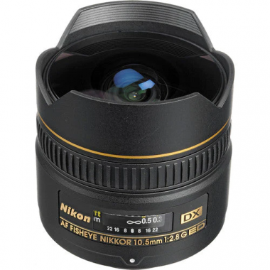 Nikon AF DX 10,5 mm f2,8 G ED Fischaugenobjektiv