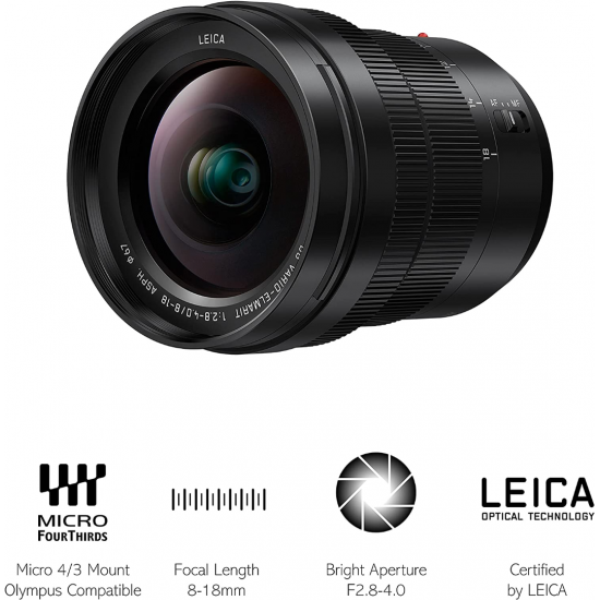 Panasonic Leica DG Vario-ElmarIT 8-18mm f/2.8-4 ASPH Objektiv