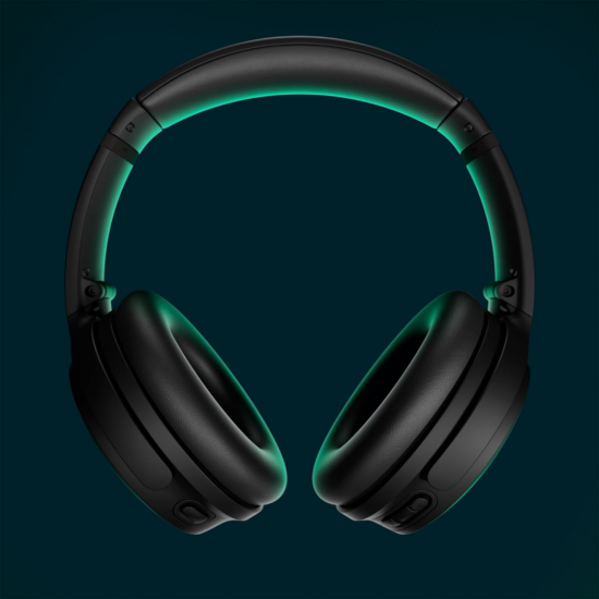 Bose QuietComfort Headphones - Kabellose Over-Ear-Geräuschunterdrückung (Schwarz)