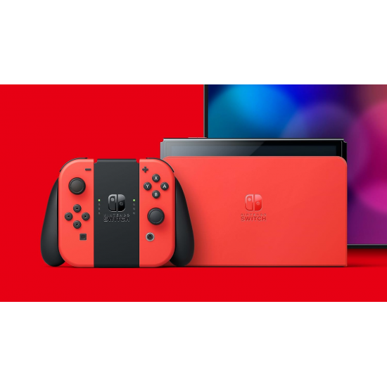 Nintendo Switch OLED – Mario Red Edition
