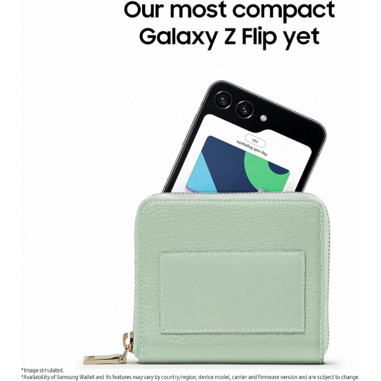 Samsung Galaxy Z Flip 5 5G Smartphone (8+256 GB) – Creme