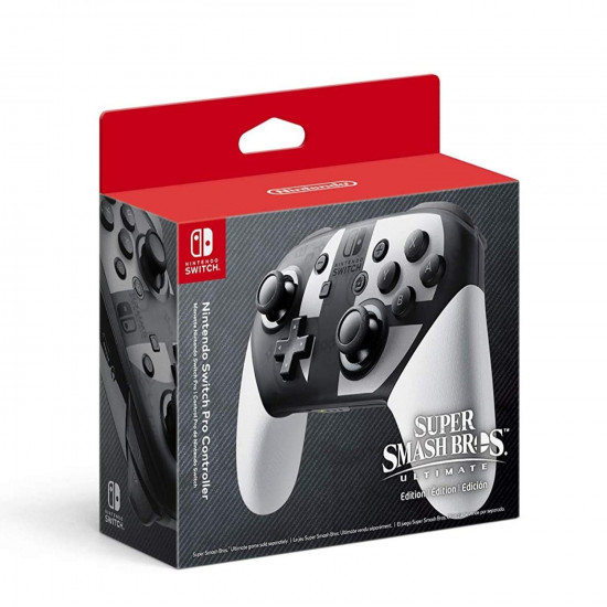 Nintendo Switch Pro Controller Smash Bros Edition